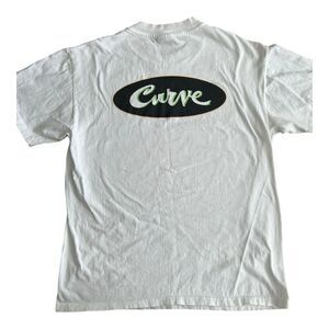 Vintage‎ 1990s Curve Cologne Perfume Fragrance T Shirt Promo Sz L Single Stitch